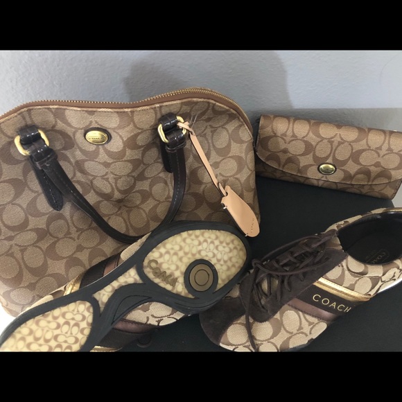 coach bags and shoes
